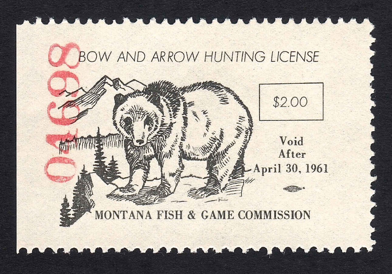 1960-61 Montana Bow and Arrow