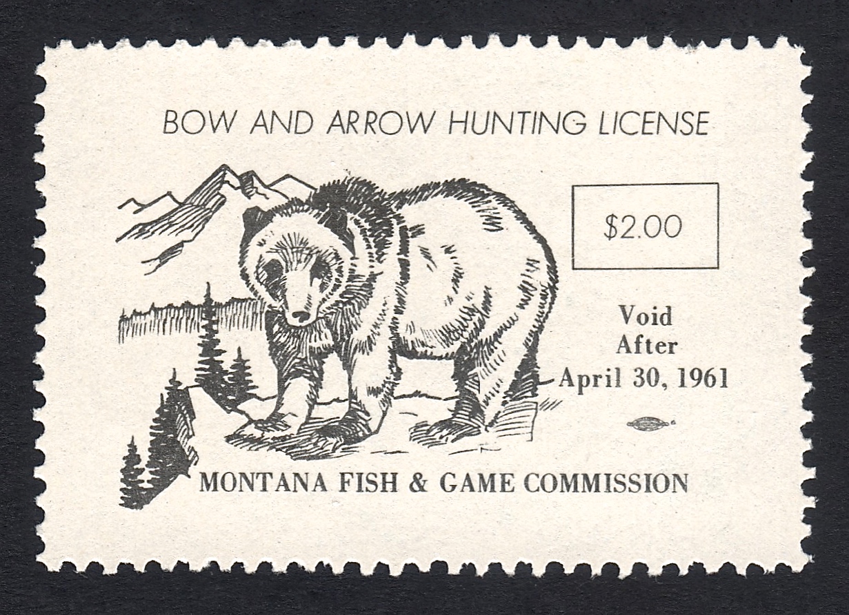 1960-61 Montana Bow and Arrow without serial number