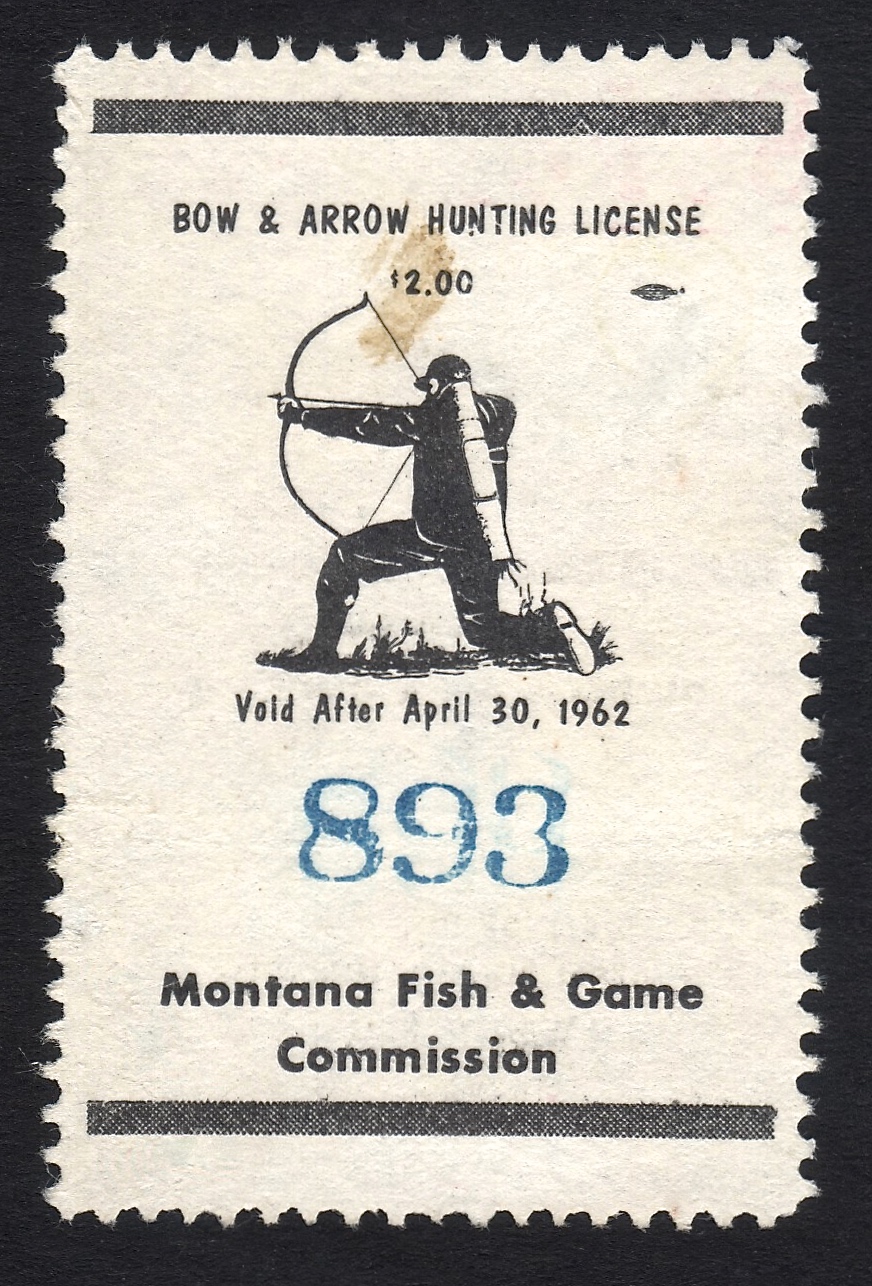 1961-62 Montana Bow and Arrow