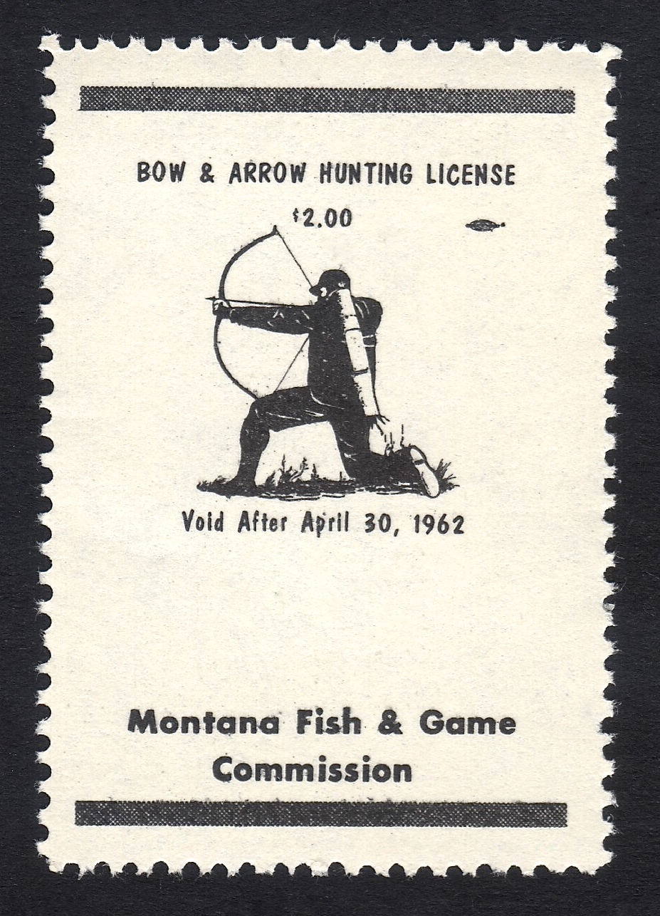 1961-62 Montana Bow and Arrow without serial number