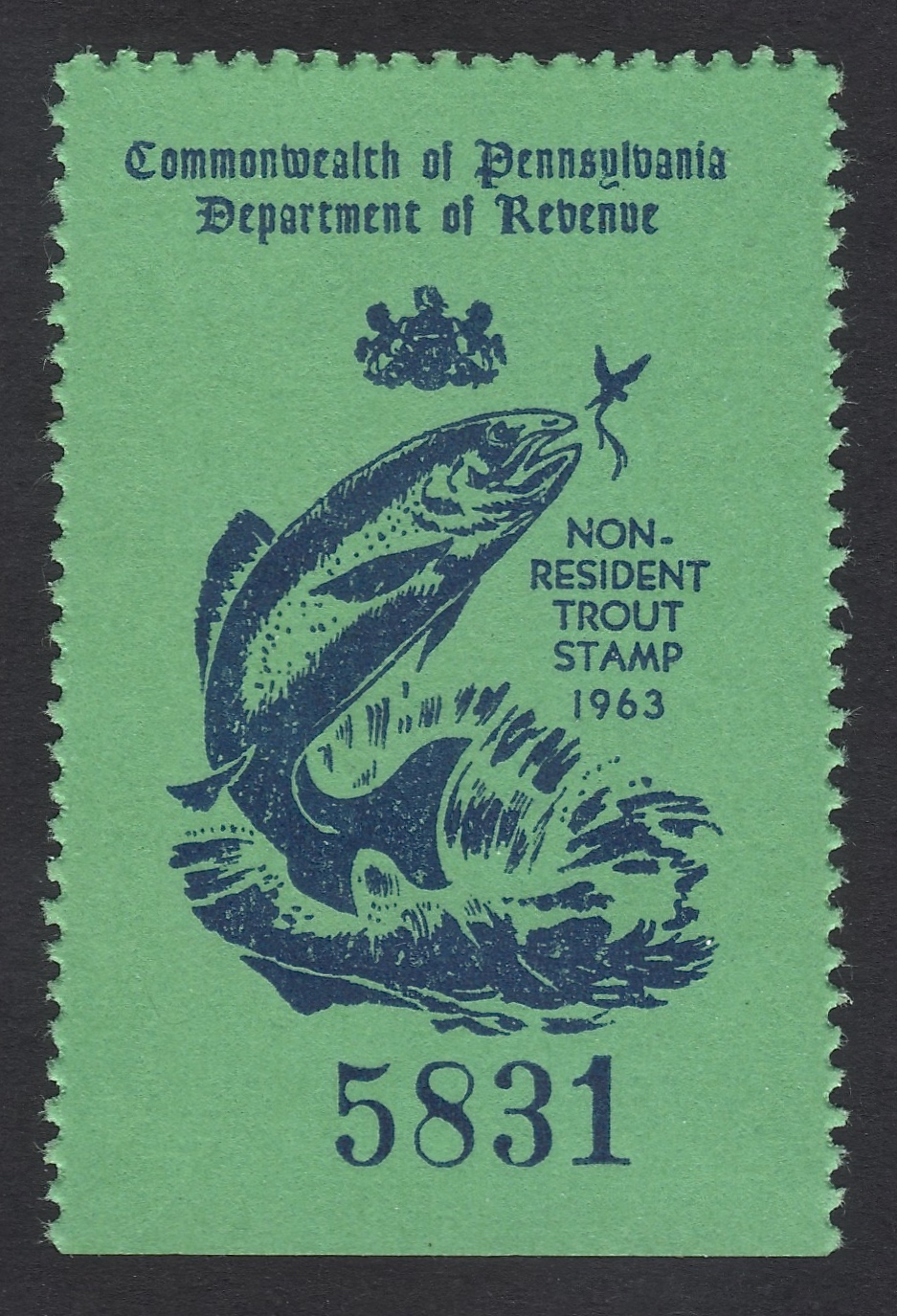 1963 Pennsylvania NR Trout 