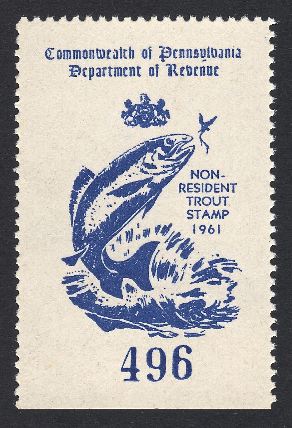 1961 Pennsylvania NR Trout 