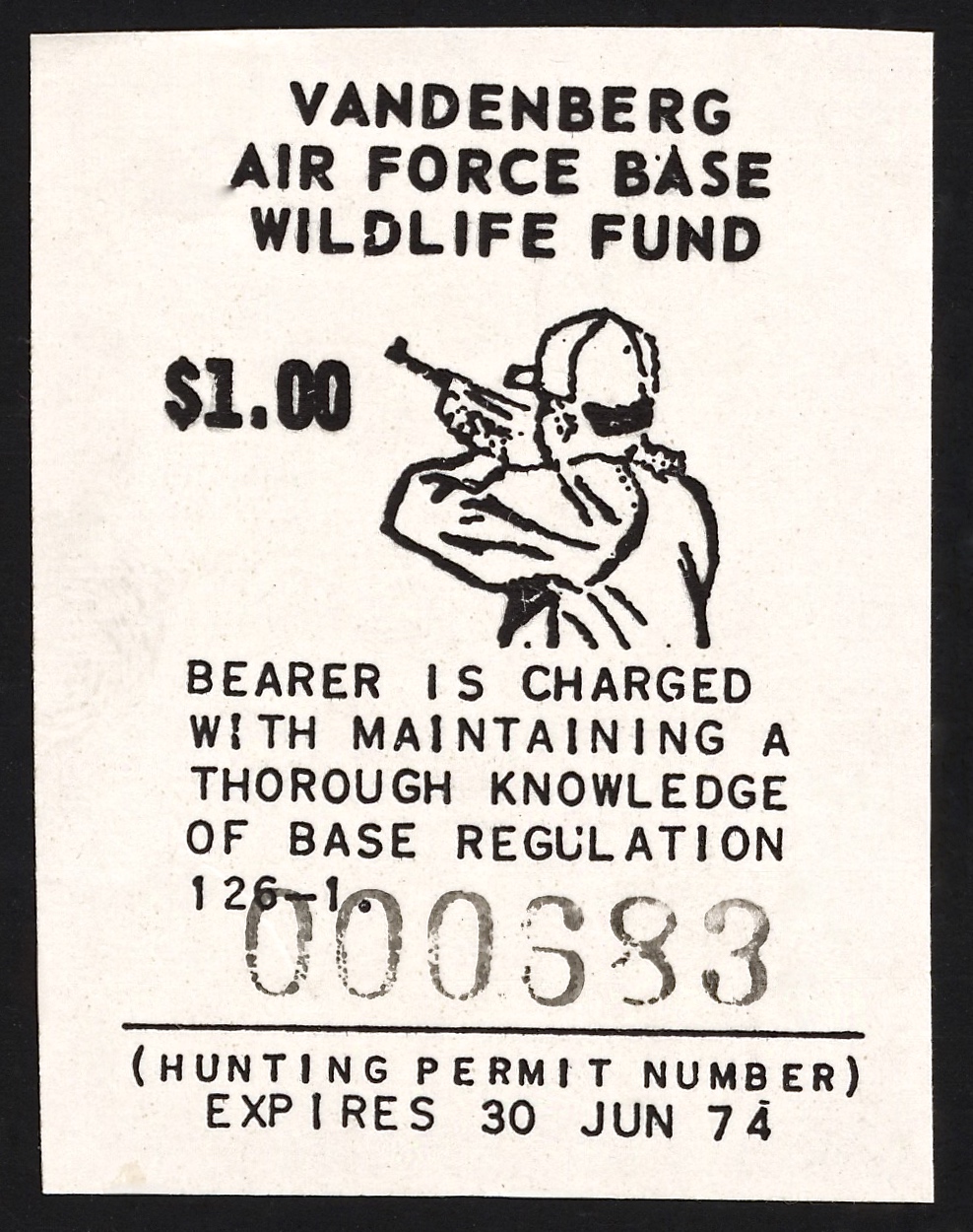 1973-74 VAFB Hunting
