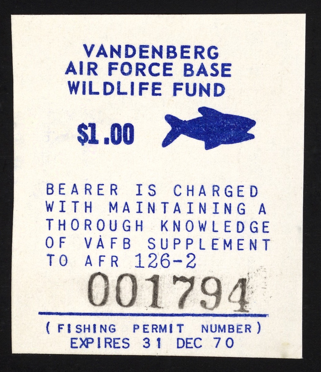 1970 VAFB Fishing
