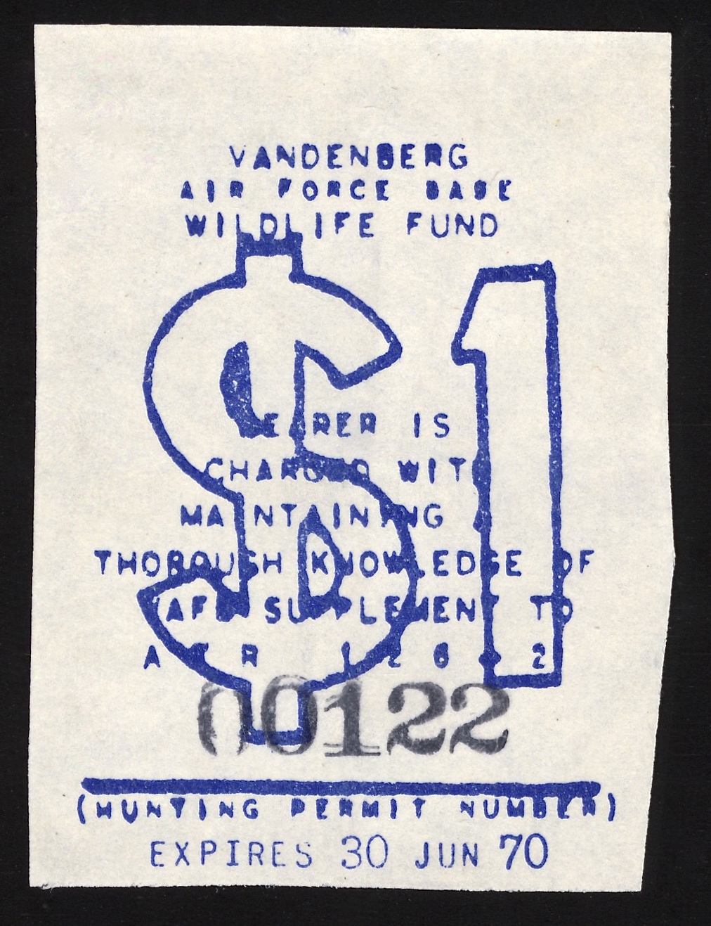 1969-70 VAFB Hunting