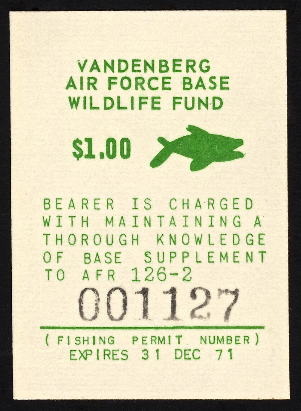 1971 VAFB Fishing Variety