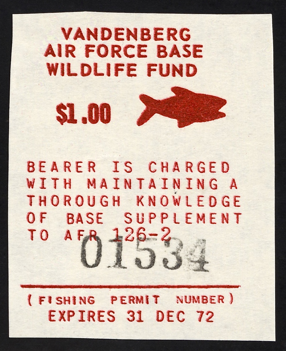 1972 VAFB Fishing Variety