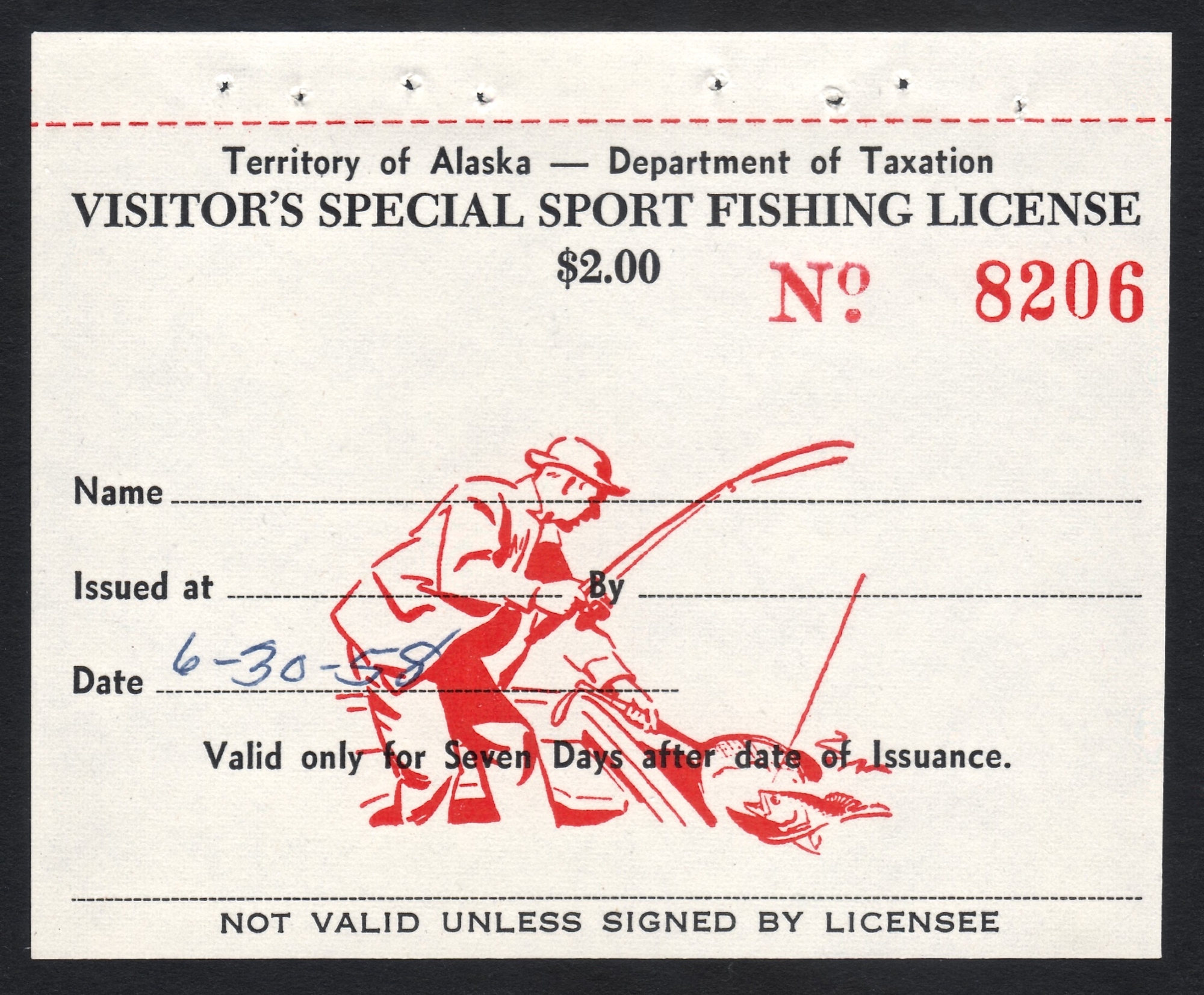 alaska tourist fishing license