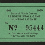 Type II 1969 North Dakota NR Small Game