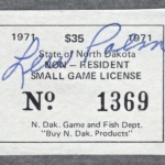 1971 North Dakota NR Small Game