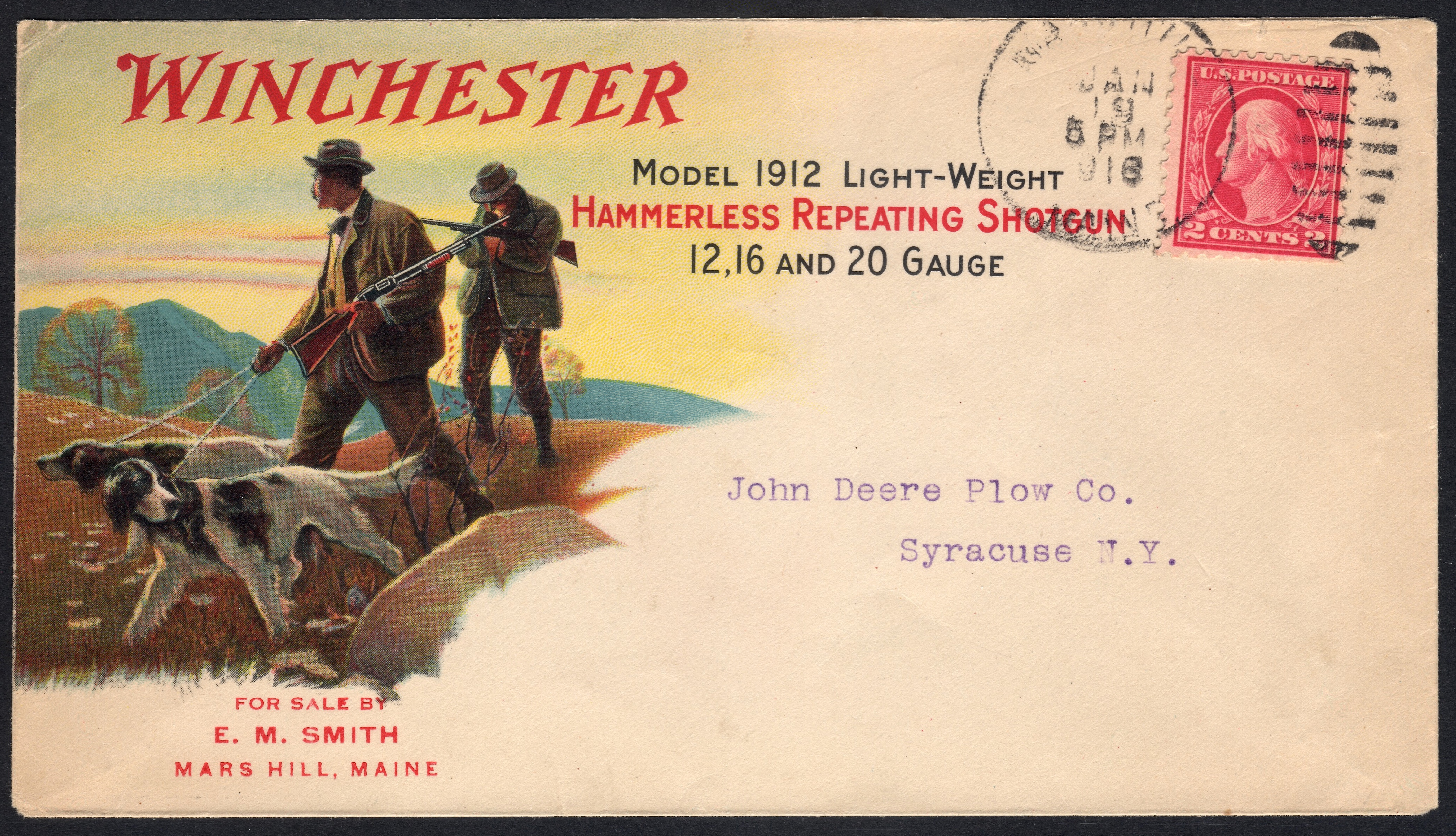 Winchester Advertising Cover
