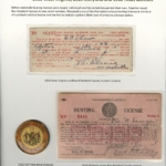 [F1; P11] 1916 West Virginia, 1916 Maryland and 1918 Texas Licenses