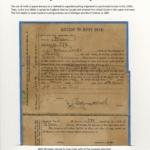 [F1; P2] 1895 Michigan - The First Hunting License Issued in the U.S.