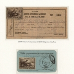 [F2; P15] 1939-40 on Alabama License and Pennsylvania Form 3333