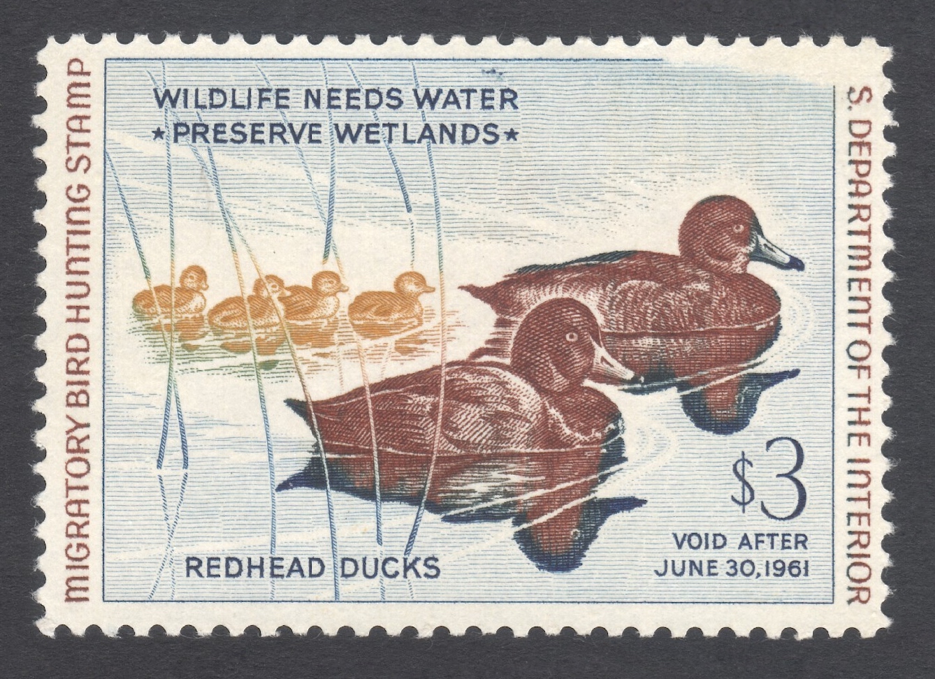 RW27 (1960-61) with Partial Ink Wipe at UR