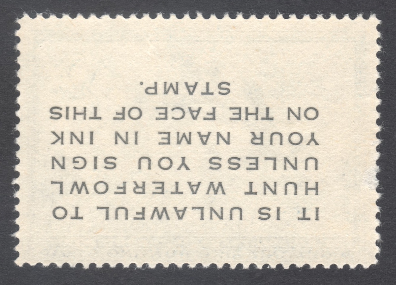 RW24 (1957-58) Reverse Inscription Inverted