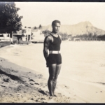 Real Photo Duke at Waikiki by R.J. Baker, 1920