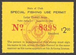 1964 Resident Utah Lake Powell