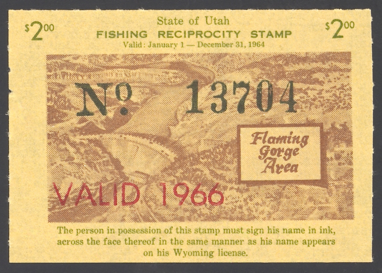 1966 Utah Flaming Gorge 