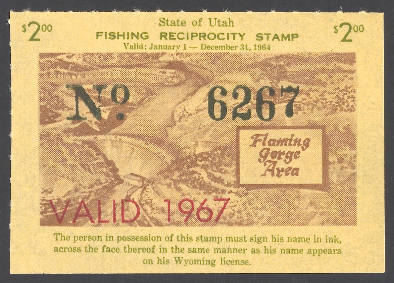 1967 Utah Flaming Gorge 