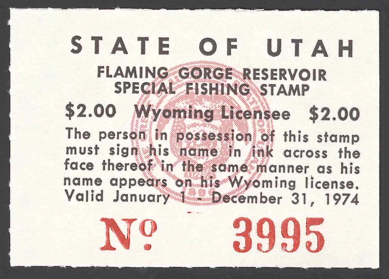 1974 Utah Flaming Gorge 