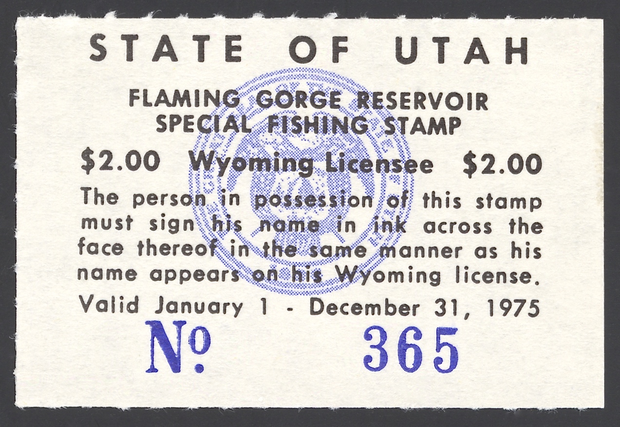 1975 Utah Flaming Gorge 
