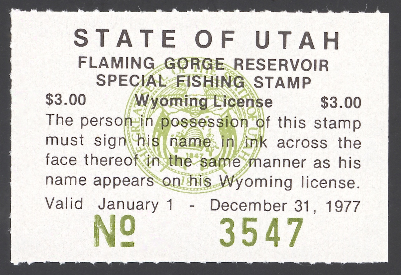 1977 Utah Flaming Gorge 