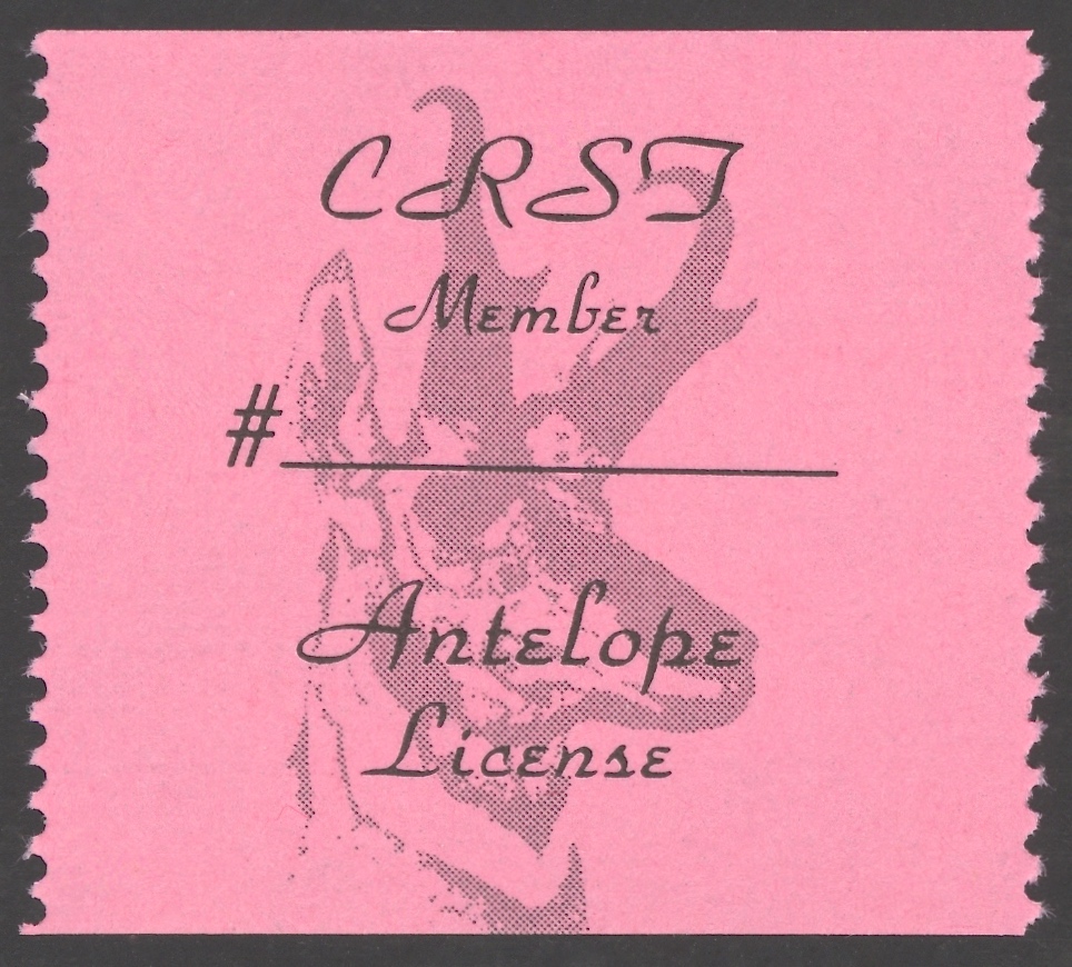 1989 – 1993 CRST Member Antelope (Printed on Matte Paper)