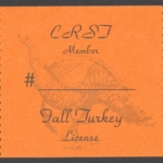 1992 – ? CRST Member Fall Turkey (Printed on Matte Paper)