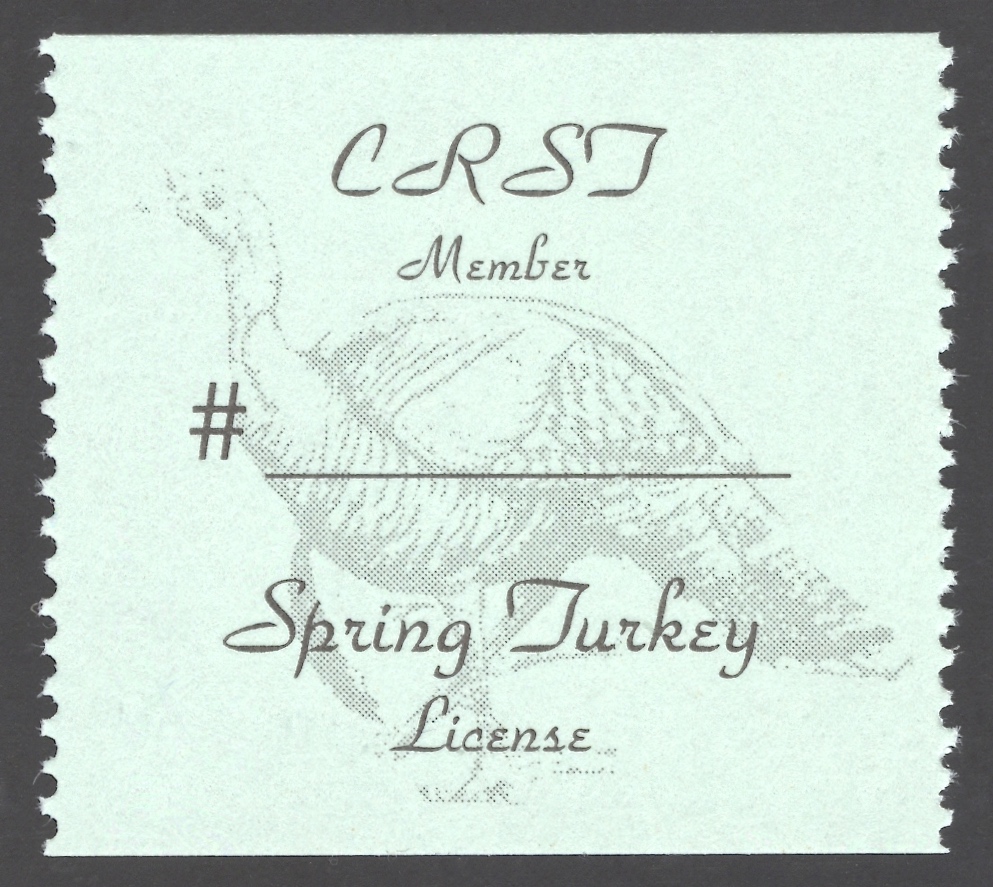 1993 – ? CRST Member Deer (Printed on Matte Paper)
