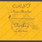 1989 – 1992 CRST Non Member Turkey (Printed on Matte Paper)