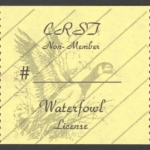 1993 – ? CRST Non Member Waterfowl (Printed on Matte Paper)
