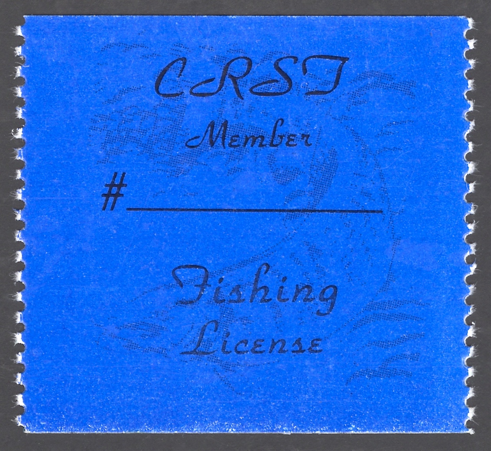 1989 – 1993 CRST Member Fishing (Printed on Coated Paper)