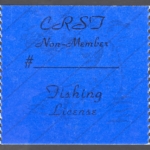 1989 – 1993 CRST Non Member Fishing (Printed on Coated Paper)