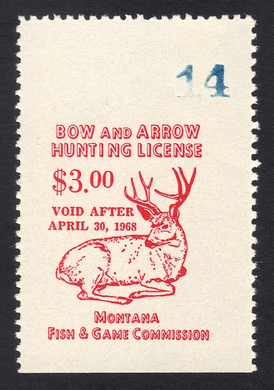 1967-68 Montana Bow and Arrow