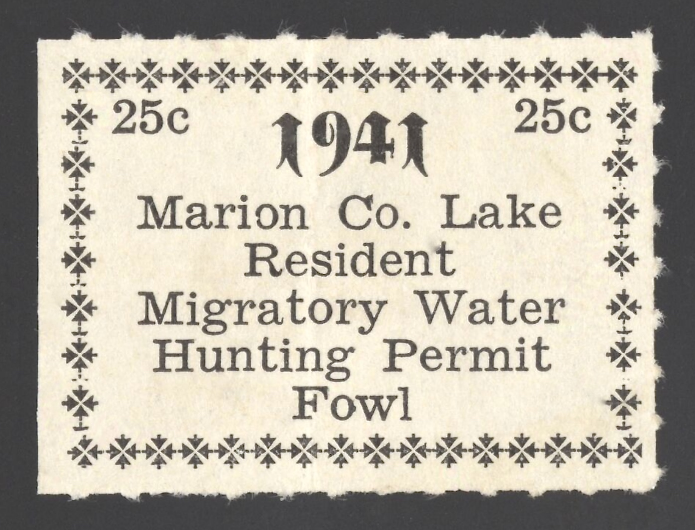 1941 Marion County Error