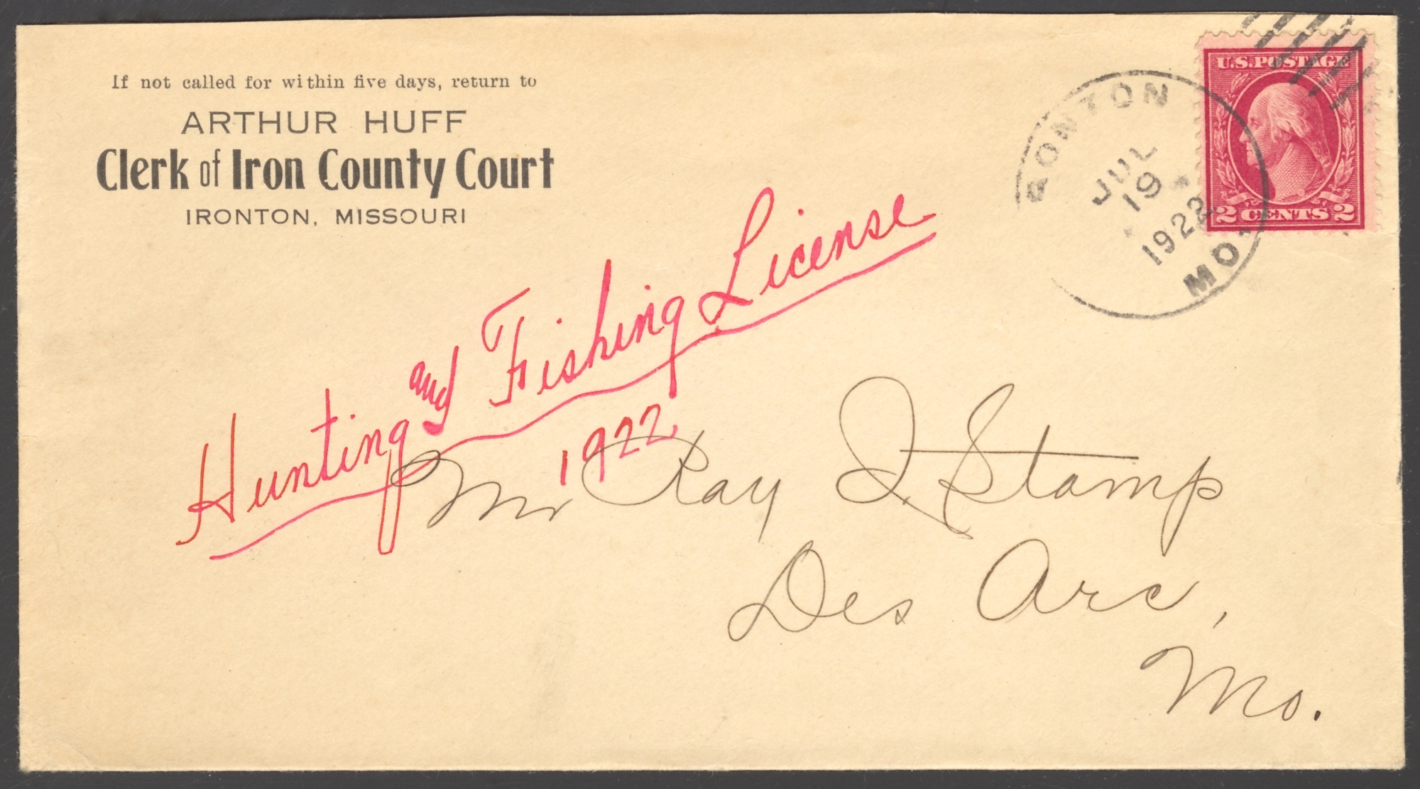 1906 1938 Missouri Hunting & Fishing Licenses Waterfowl Stamps and More