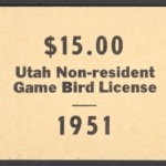 1951 Utah NR Game Bird unexploded booklet (10)