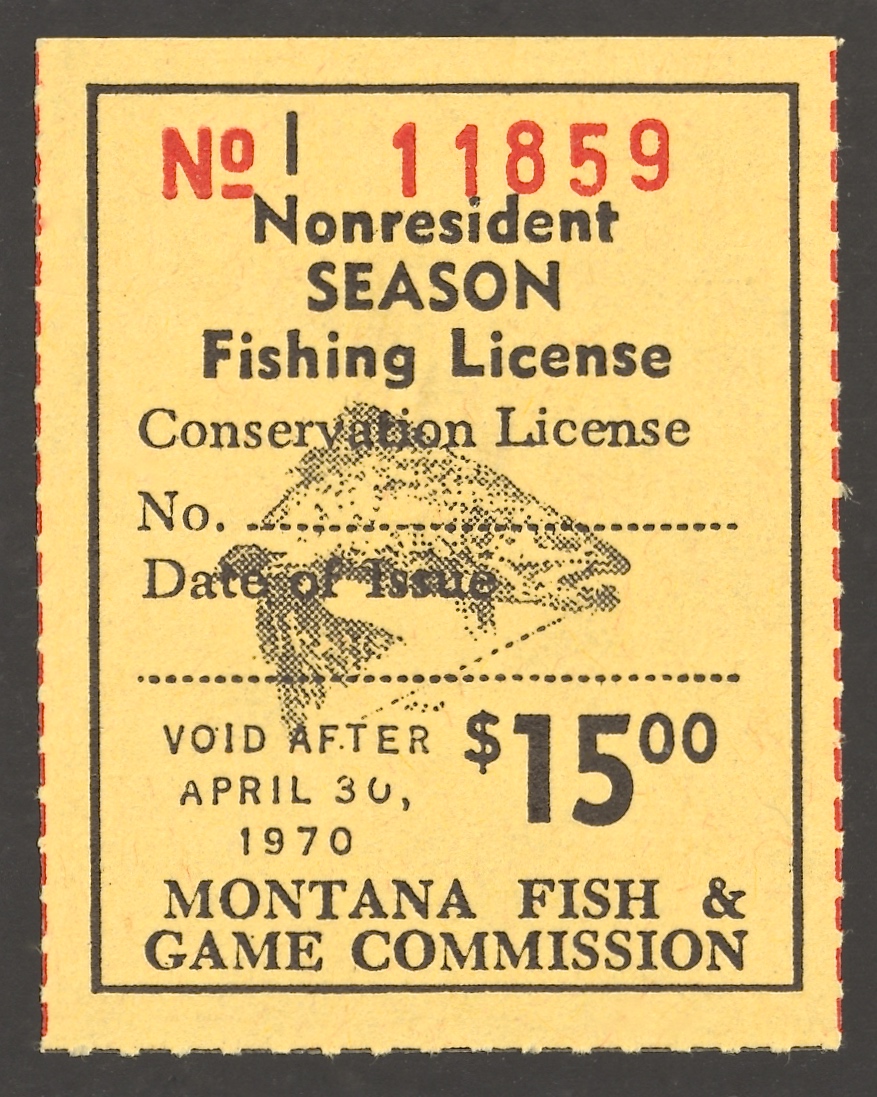 1969-70 Montana NR Season Fishing
