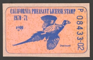 1970-71 California Pheasant