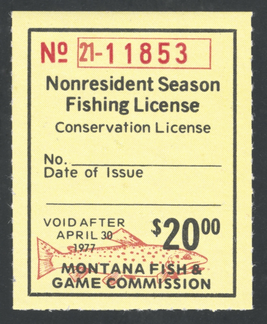 1976-77 Montana NR Season Fishing