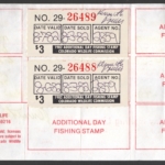 1982 Colorado Additional Day Fishing on license
