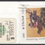 1988 Michigan Passbook – Season Managed Waterfowl on license