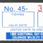 1992 Colorado Additional Day Fishing 