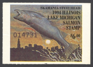 1994 Illinois Lake Michigan Salmon