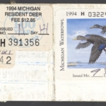 1994 Michigan Passbook – Daily Managed Waterfowl on license