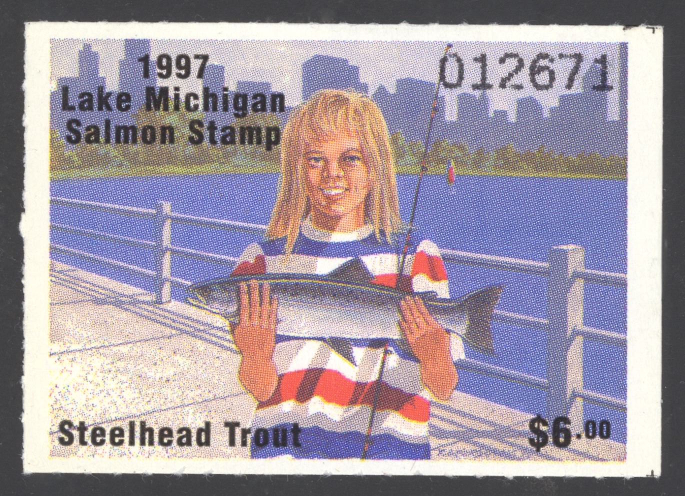1997 Illinois Lake Michigan Salmon