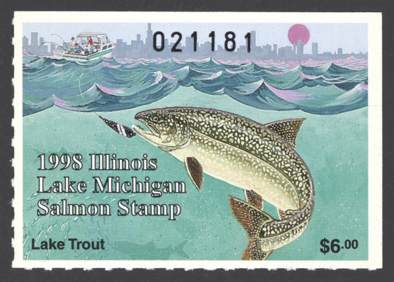 1998 Illinois Lake Michigan Salmon
