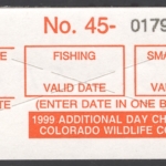 1999 Colorado Additional Day Fishing 