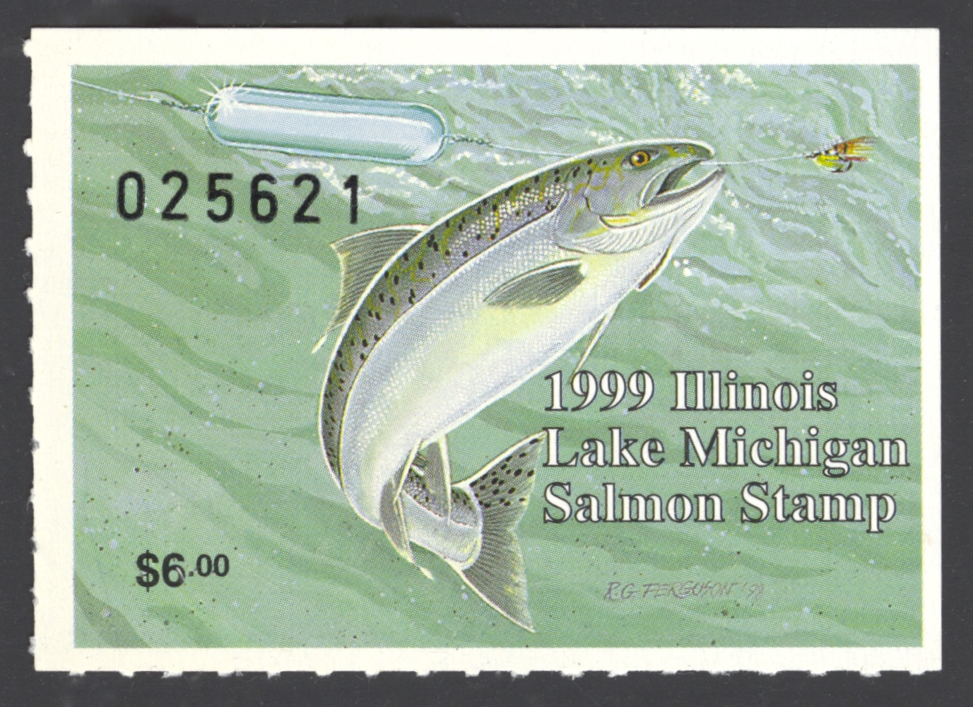 1999 Illinois Lake Michigan Salmon